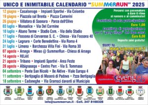 Summer Run 2025 – Prima tappa Casalserugo, 12 giugno